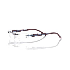 Switch it! Set Interchangeable Bracket Plastic Rectangle, Combi 663 blue-chestnut