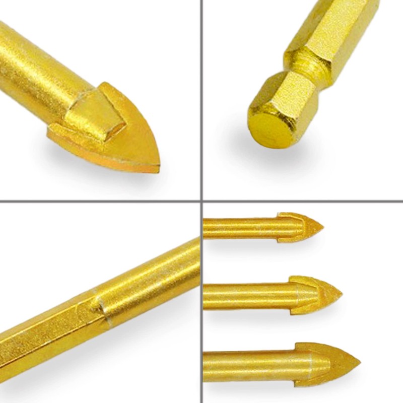 LEPEVNEY 6mm Tungsten Tile Drill Bits Carbide Drill Bit Glass
