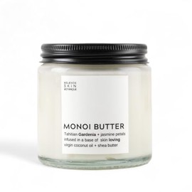 TAHITIAN MONOI BODY BUTTER with Shea Butter Coconut Oil and Jasmine Exotic all natural body butter