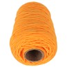 Tufting Yarn Orange 437yd Long 0.2in Wide Shrink Resistant Cotton