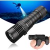 Trustfire DF006 Dive Light, 2300 Lumen Diving Flashlight, 100 Meters