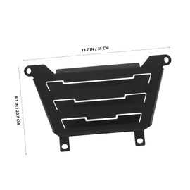 GANAZONO Radiator Grille Guard Cover for Motorcycle Protector Easy Installation Mudguard for Engine Cooling Exhaust Shield