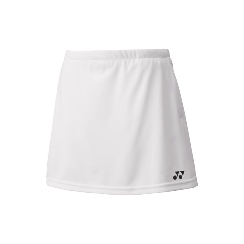 Yonex 26170J Skirt, Skirt with Inner Spats, Girls, white (011)