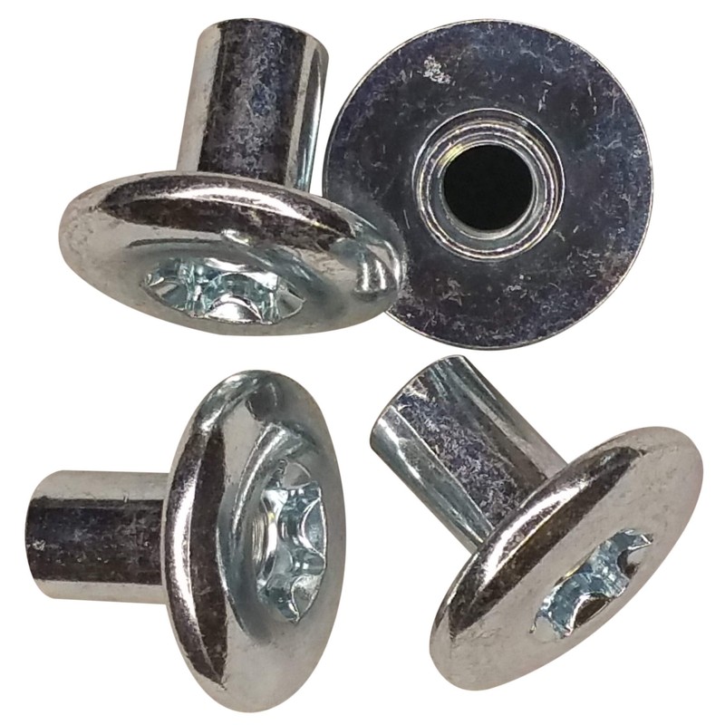 JQuad 5/16" Torx Barrel Nuts (4 Pack) - Trailer Hardware