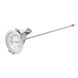 LIFKOME Stainless Steel Grilling Thermometer Bimetal BBQ Accessory for Accurate Cooking Temperatures Food Safe Design High Temperature Resistant for Meat and Barbecue