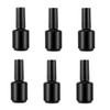 UPSTORE 6 Pcs 15ml Empty Nail Polish Bottles with Brush