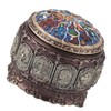 Vintage Music Box with 12 Constellations Rotating Goddess Twinkling LED