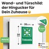 DankeDir! Drinking Point Sign Plastic 30 x 20 cm Alcohol