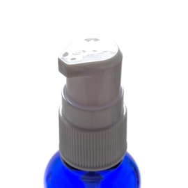 Aroma Blackout Bottle, 1.0 fl oz (30 ml), Cobalt Pump: White, Set of 3