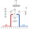 ON/OFF Brass Shower Diverter Flow Control Valve, Separate Design with
