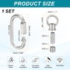 PATIKIL M10 Fine Thread Lamp Female Loop Holder with M12