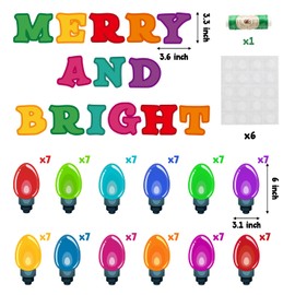 Haooryx 105Pcs Light Banner Bulletin Board Set Colorful Bulb Patterned Paper Cut-Outs Blackboard Border Nametag Decoration for Holiday Party Home School Classroom Whiteboard Window Decor