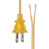 B&P Lamp® 8 Foot Clear Gold Cord Set with Inline