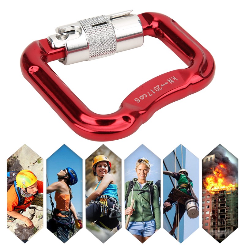 KN-20-7-6 Outdoor Carabiner Key Chain Clip Keyring Snap Hook Automatic