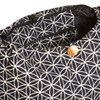 PANASIAM 'Geometrix' 2 Sizes Double Fabric Family Business Shoulder Bag,