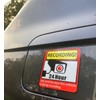 4 PCS Camera Recording Cars Stickers,4×4 Inch Self-Adhesive Vehicle Reflective