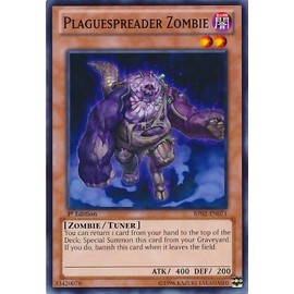 YU-GI-OH! - Plaguespreader Zombie (PGLD-EN074) - Premium Gold - Unlimited Edition - Gold Rare