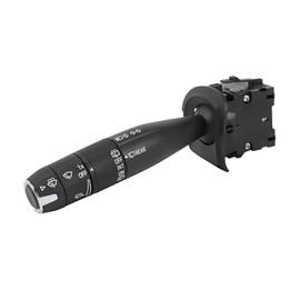 GM Turn Signal Switch, 2-Position, Hinge Lever, Black, Push Button, 2-Way, Panel Mount