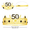Semato 50th Birthday Decorations for Him 50th Birthday King Crown