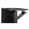 Universal TV and Monitor Shelf 11.8" x 5" Black