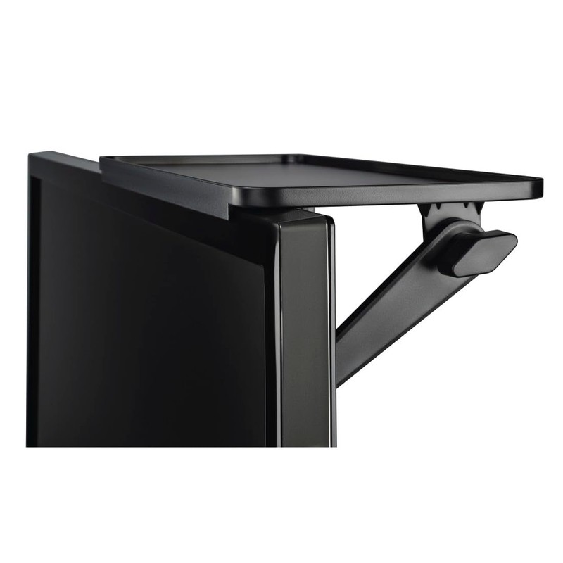 Universal TV and Monitor Shelf 11.8" x 5" Black