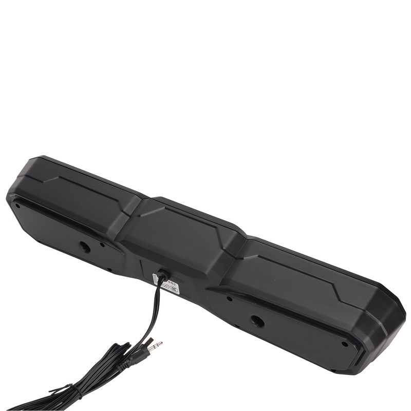 Desk Speaker USB Powered Stereo Small Computer Soundbar with Dynamic