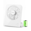 TriPole Desk Fan Small Portable Fan 2000 mAh Rechargeable Battery