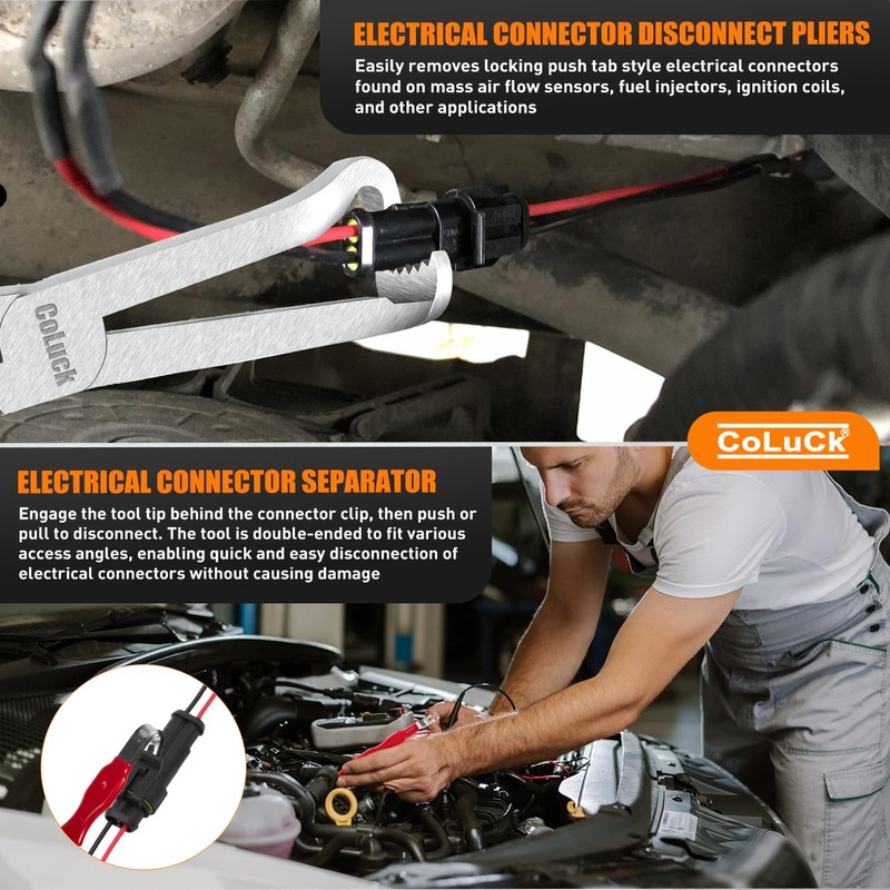 Electrical Disconnect Pliers 37960 & Connector Separator 13120, Automotive Terminal