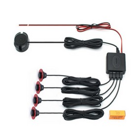 BCSMMCAR Car Accessories 4 Parking Backup Sensors Kit Reverse Radar Sound Alarm System