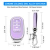 QBUC for Honda Key Fob Cover with Keychain, Fit for