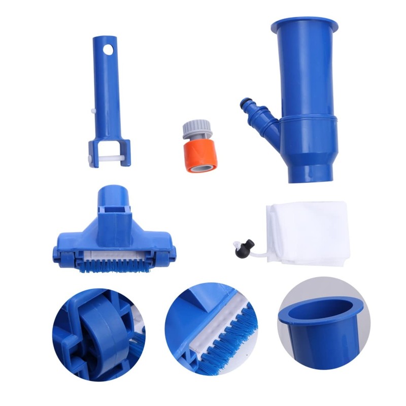 KONTONTY Pool Cleaning Tool Vacuum Suction Head Easy Assembly Bottom