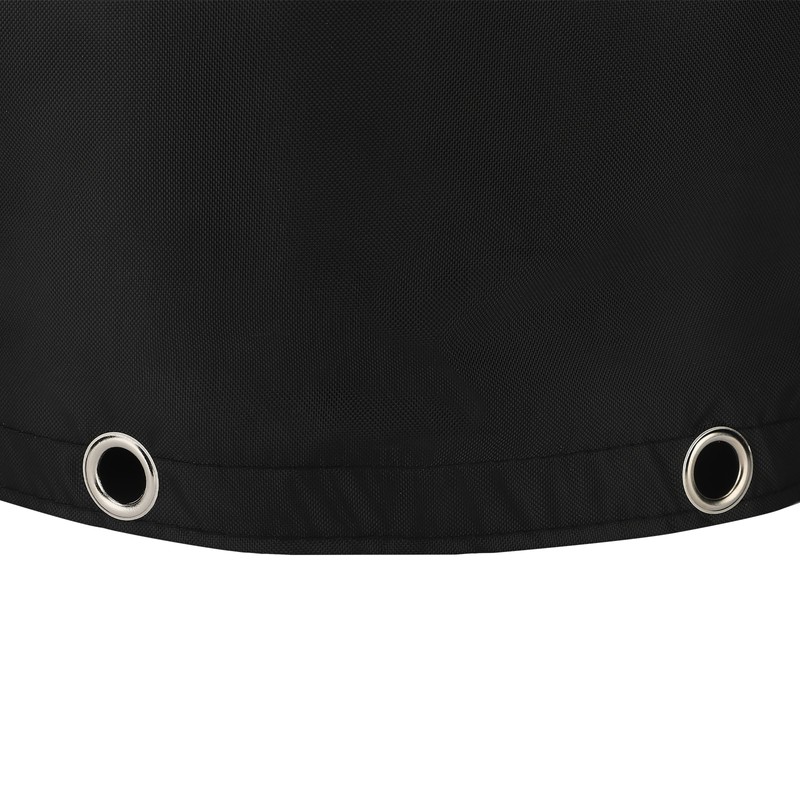 Backflow Preventer Insulation Cover Black 24 x 24in Backflow Preventer