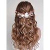 CASDRE- Enredadera para el cabello de novia con flores de