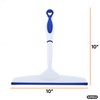 Superio Rubber Squeegee Blue 10", Streak Free All Purpose Window