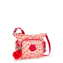 Kipling Gabbie Mini Printed Crossbody Bag, Latin Cheetah, 11''L x 7.5''H x 3.25''D