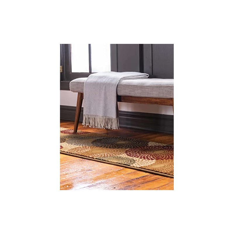 Unique Loom Barista Collection Area Rug - Java (2' x