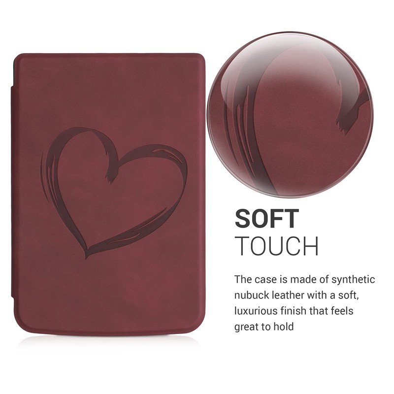 kwmobile Case Compatible with Pocketbook Touch Lux 4/5/Touch HD 3/Color