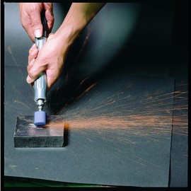 TRUSCO MA-801P Whetstone With Shaft A Cylindrical Diameter 1.2 x Width 1.3 x Shaft 6#36 1 Box (PK) 5 Pieces