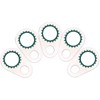 A/C System Compressor Gasket Seals Air Conditioning Compressor Port Seal