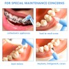 LOVEWEE Cepillo de dientes cónico End-Tuft, 6 piezas de cepillo