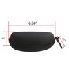 SUNTRADE Hard Case for Glasses Black Pack of 2, black