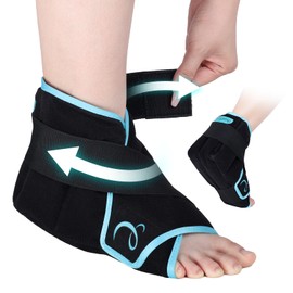 Comfytemp 1-Pack Reusable Foot & Ankle Ice Pack Wrap, Hot & Cold Therapy