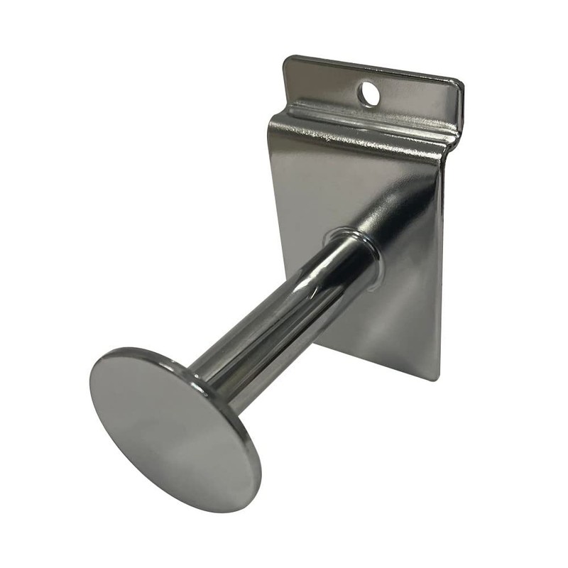 DBM IMPORTS 2 Pc Set 3" Slatwall Single Garment Hook,