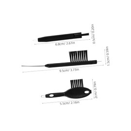 SAFIGLE 3Pcs Cleaning Kit for Hearing Tube Maintenance Durable Brush for Tube Cleaning and Care Convenient and Portable for Daily Use