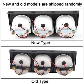Vdo Additional Instruments 52 mm Triple Gauge Kit Oil Pressure Voltmeter Meter Accessory 3 in 1 Car Meter Car Gauge Voltmeter Water Temperature Oil Pressure Gauge Tachometer