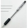 PaulStore 8 Ballpoint Pens Set Soft Non-Slip Grip Medium Ball