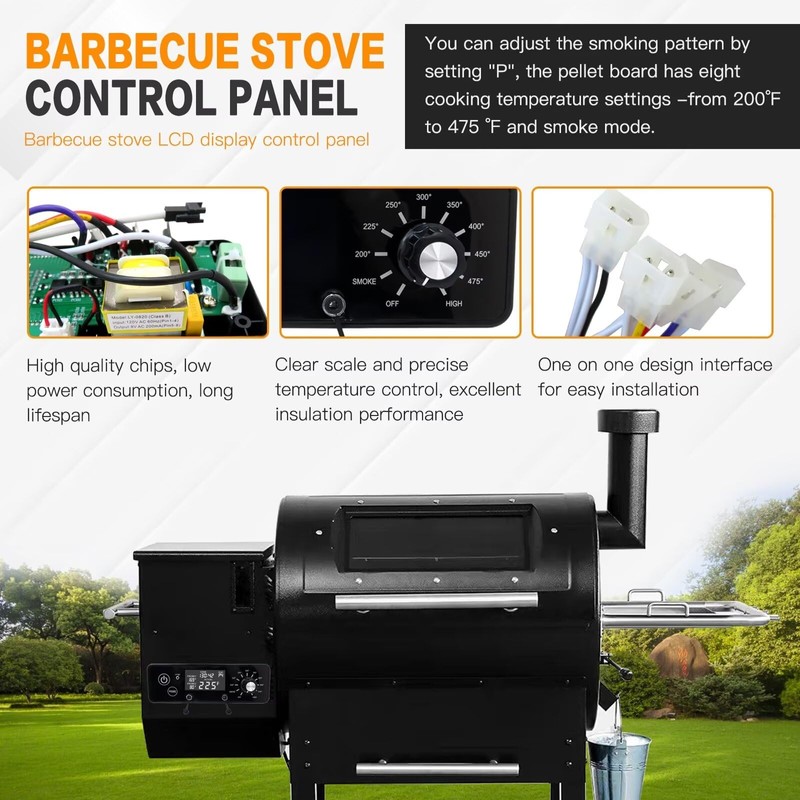 Control Board for Pit Boss Wood Pellet Grill/Smoker, Replace for