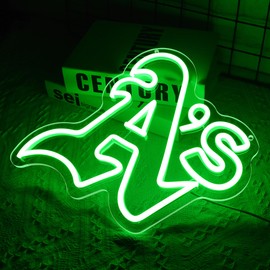 Baseball Neon Sign for Wall Decor Sport Team Neon Light Baseball Fans Neon Sign for Man Cave Dormitory Bar Club Birthday Gifts for Baseball Fans College Student USB Powered(ZKXD316)