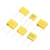 uxcell Polypropylene Safety Capacitors Assortment Kit DIP 275VAC X2 MKP