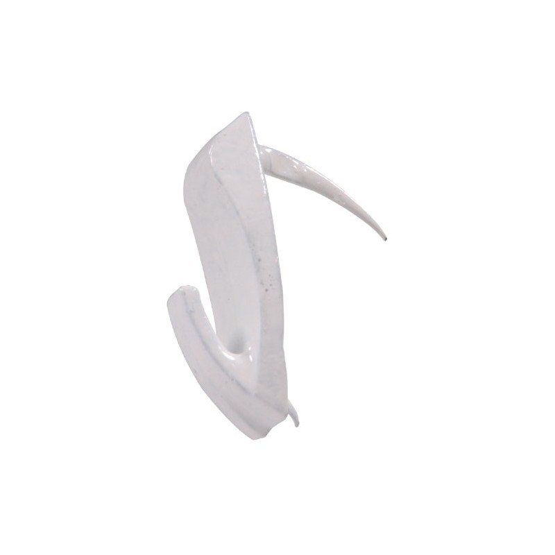 Hillman 122391 Small Wall Biter Picture Hangers White finish 40lbs